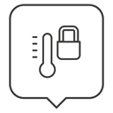 Hopper safety thermostat