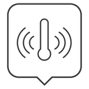 Outdoor temperature thermostat input