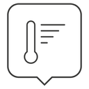 Room temperature thermostat