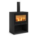 Wood stove La Nordica Dante con Portalegna