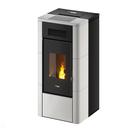 Pellet thermo stove Cadel Idro River Idrotech 18 Majolica