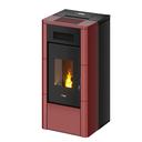 Pellet thermo stove Cadel Idro River Idrotech 18 Majolica