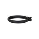 Painted clamp for plugs 100 mm black matt Save Pellet