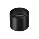 Vitreous enamel anti-condensate fitting 120 mm black matt Save Plus