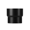 Vitreous enamel reducer 130F/120M black matt Save Plus